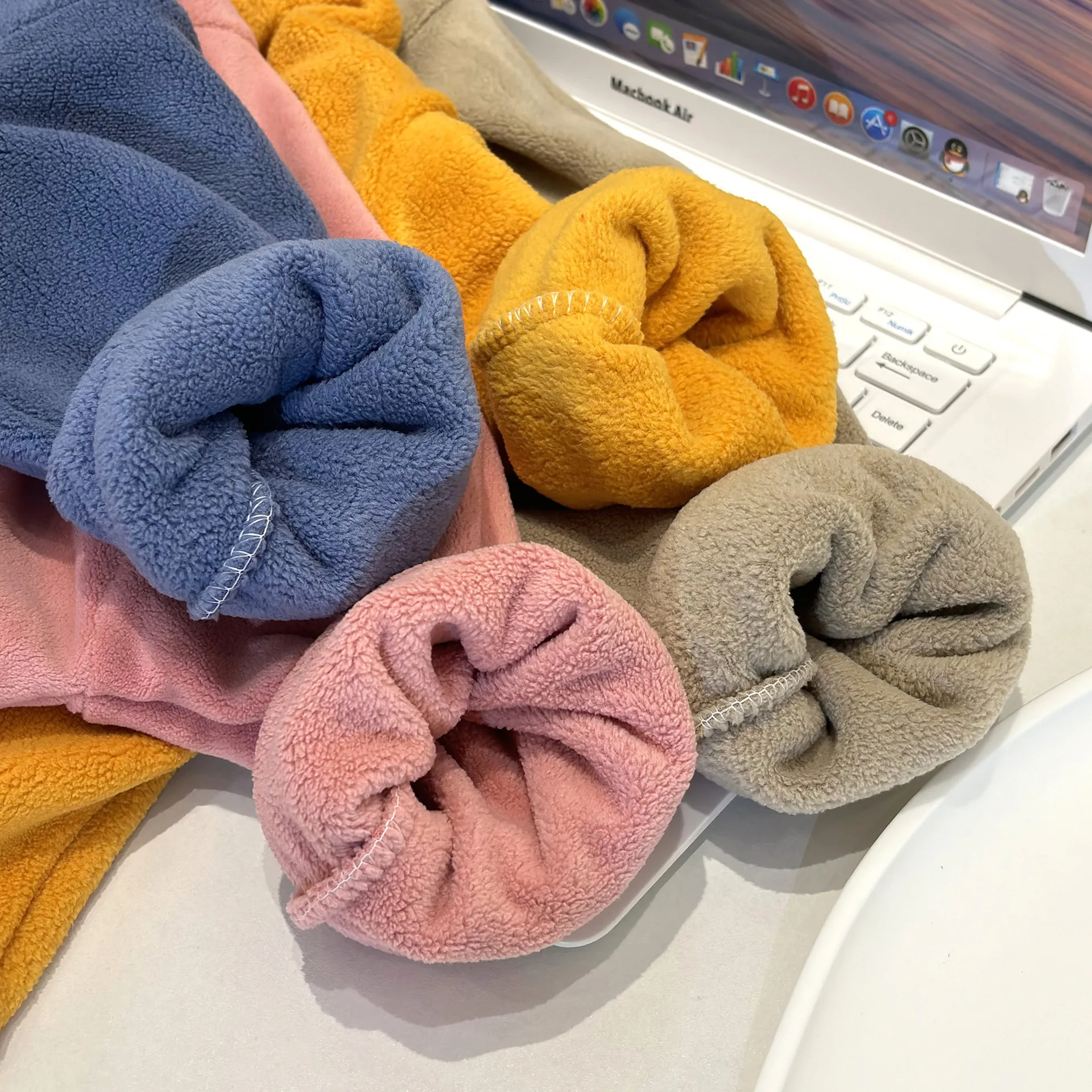 1-9Y الاطفال مزدوجة الصوف الكرتون الباندا هوديي قميص دافئ عادية مقنع البلوز الأطفال أفضل بنين بنات بلوفر شتوي الملابس