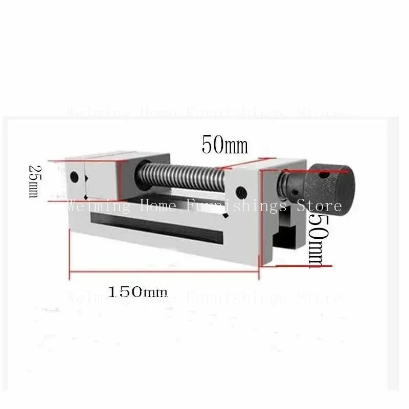 Nowa szlifierka ręczna Szczypce śrubowe Narzędzie QGG50 2'' Płaskie imadło Otwór 65mm Nowa szlifierka narzędziowa 1PC