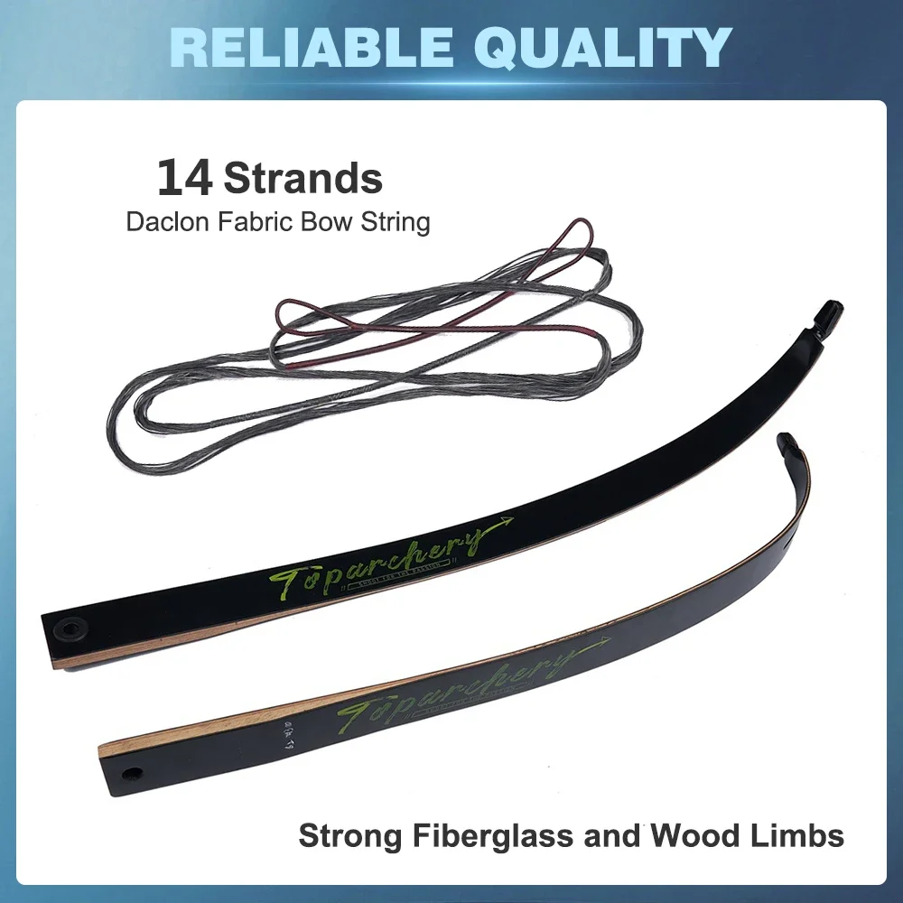 62 inches Archery Recurve Bow American Take Down Bow Tech Wood Riser Laminated Limbs Outdoor Hunting Shooting Accessories