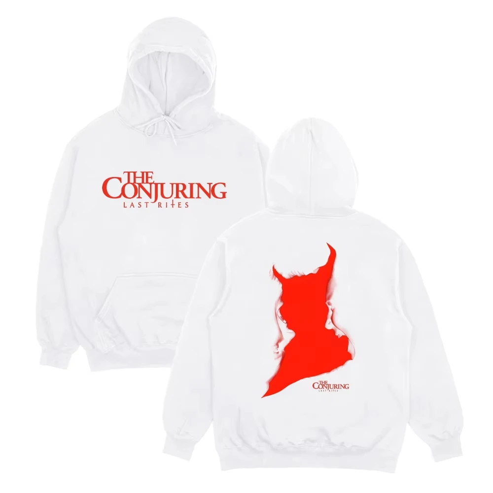 The Conjuring Last Rites Hoodies Thriller Estético Gráfico Roupas Hip Hop Moda Manga Longa Mulheres Homens Moletom Com Capuz Y2K