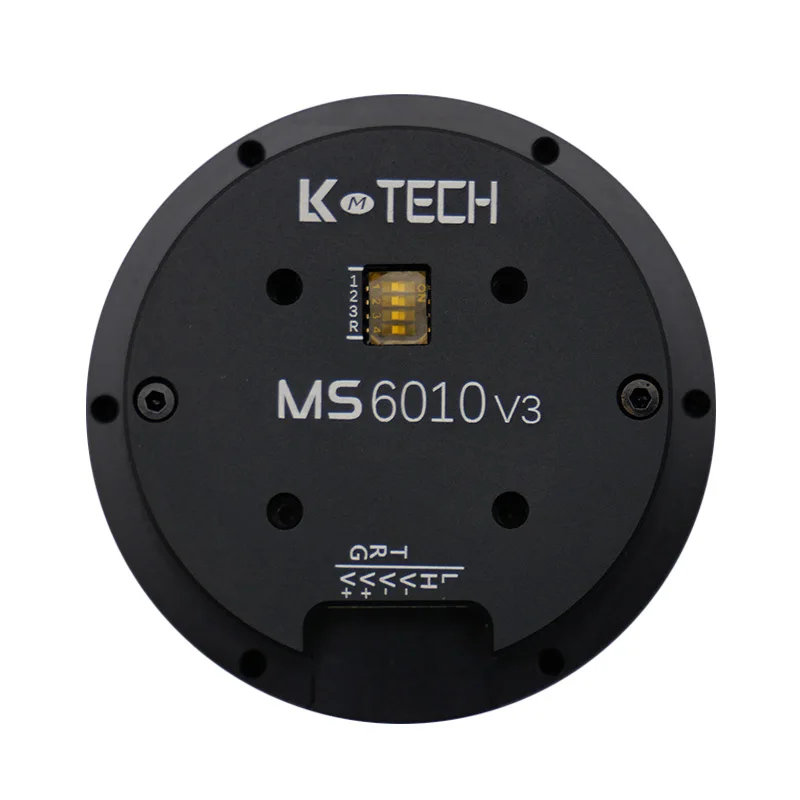 Imagem -02 - Micro Servo Motor com Driver Integrado Gimbal sem Escova Ms6010v3 Bldc