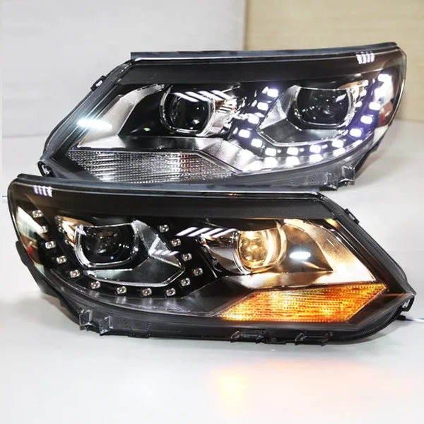 

Headlights Assembly LED Headlight for VW New for Tiguan LED Head Lamp Projector Lens 2013 TLZ