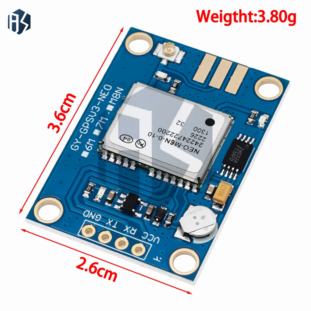 GY-GPSV3 NEO-M8N NEO-6M  GPS Module for APM MWC Flight Controller PX4 Pixhawk V2.4.5 APM2.56 APM 1.65 -3.6V