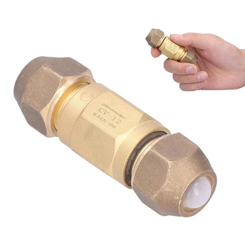 New CV One Way Valve Air Conditioning Check Valve Refrigeration Check Valve For Air conditioner/cold storage/welding/engineering