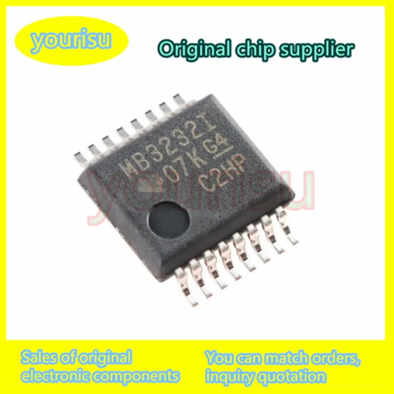 10Pcs/Lot MAX3232IDBR MAX3232IDB MAX3232I MAX3232 MB3232I IC TRANSCEIVER FULL 2/2 16SSOP