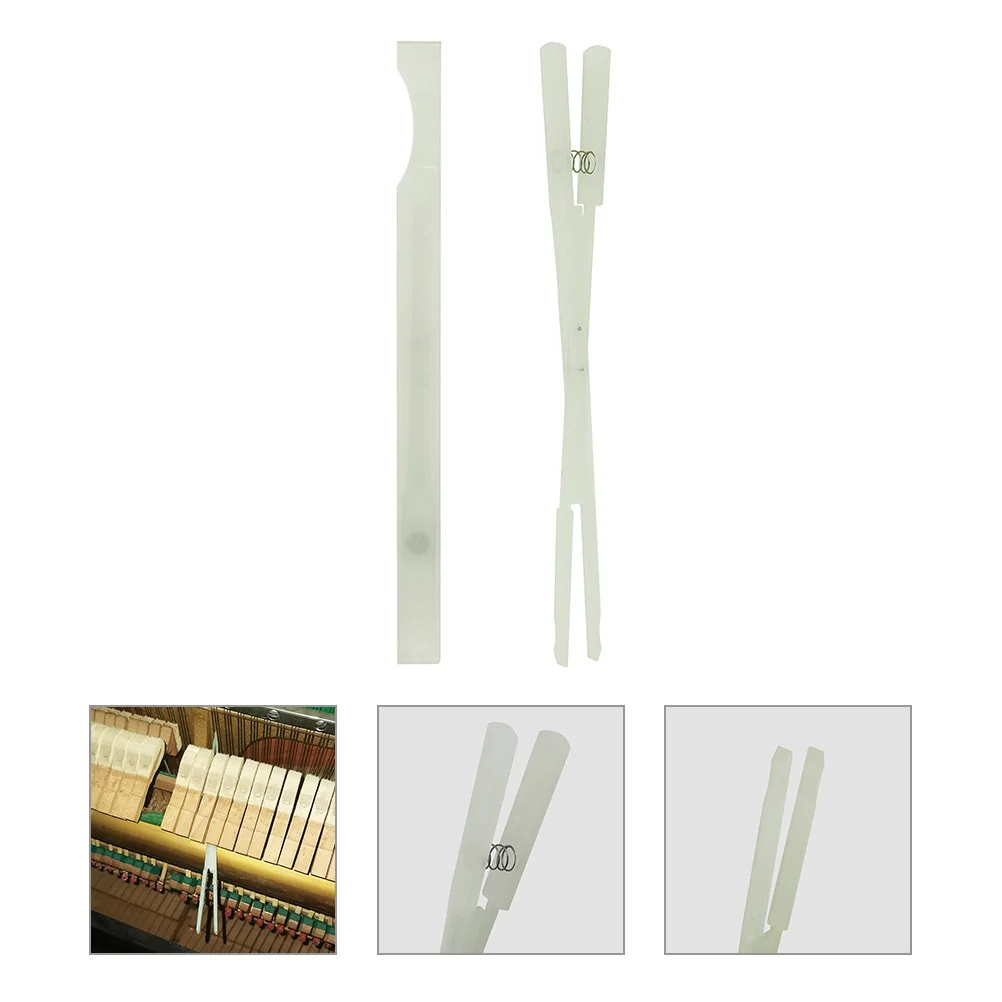 

1 Set Of Piano Stop Mute Clamp Nylon Silent Clip For Tuning Repair Mid Mixing With Case Piano Accessory Portable Mute