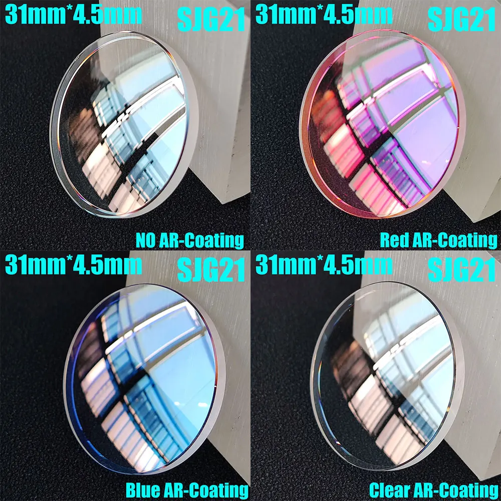 Double Dome 31*4.5*2.8mm Sapphire Glass Watch For Sea Urchin SBDC001 SHOGUN SBDC007 SBDC029 SKZ209K1 SKZ207J1 SKKZ207J1 SKZ207K1