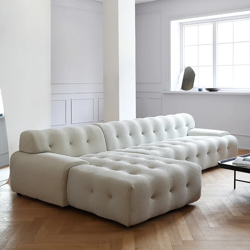 Minimales 3D-Stoffsofa