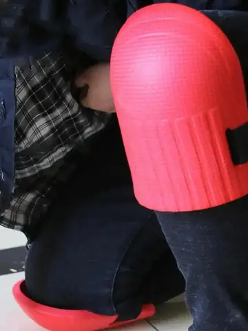 1pair Knee Protection Pad Tile Mud Workers Knee Paste Floor Brick Artifacts Moisture Thickening Brick Garden Manual Work Tools