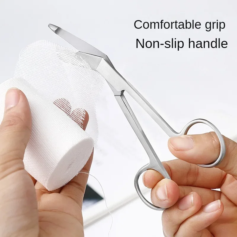 

11.2/14CM Stainless Steel Gauze Bandage Scissors Household Plaster Scissors Nurse Dressing Surgical Scissors Medical Hand Tools