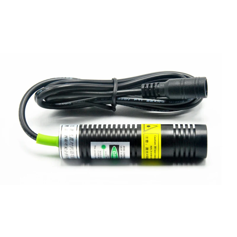 Green Dot/Line/Cross 10/50/100mW 532nm Laser Module DC5V for Sawmill Woodwork CNC Positioning