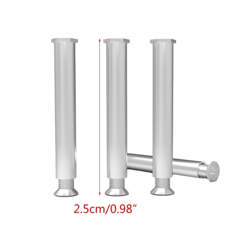 4pcs Long Screws for 25mm Thickness Computer Fan Long Screws Replacement Screws Computer Fan Accessories