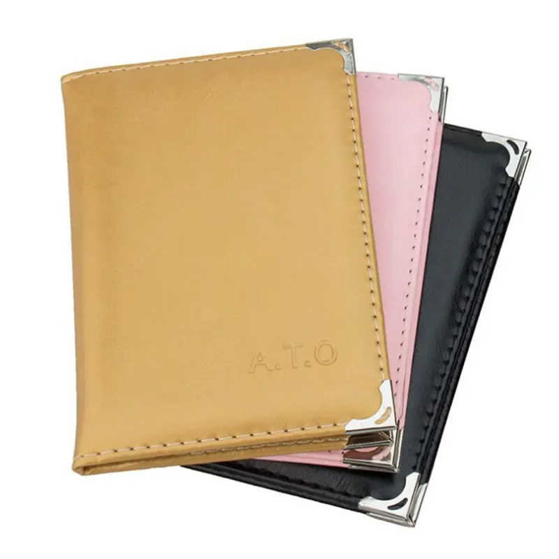 

Auto Driver License Bag Car Document Wallet Cover Pu Cover for Documents Car Card Holder Solid Driver's License Passport Holder