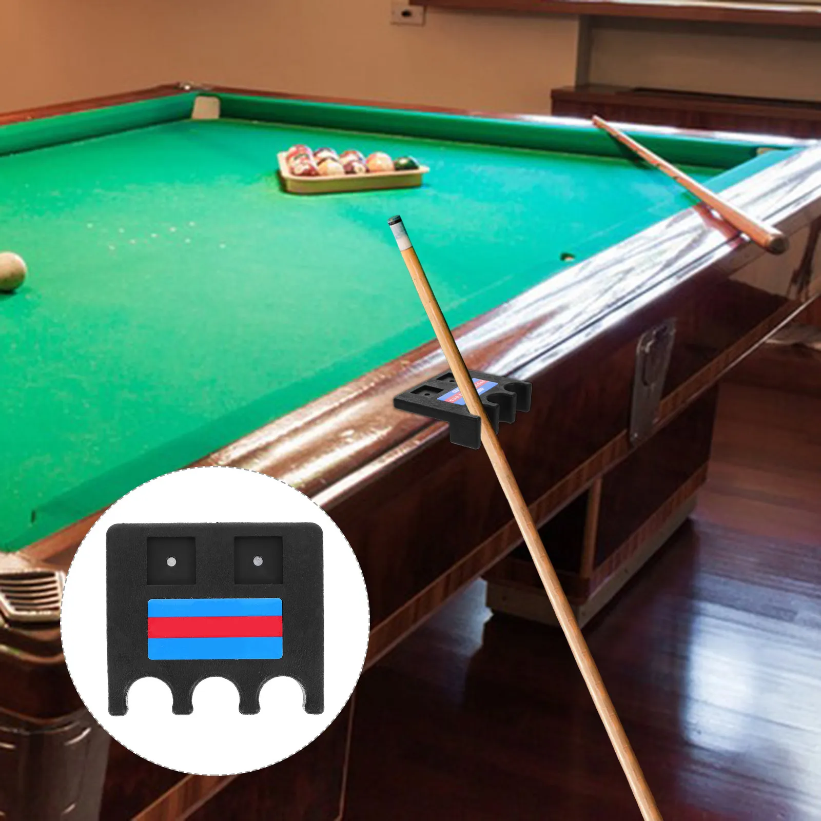 

Многофункциональная вертикальная стойка для бильярдных киев с несколькими отверстиями, прочное крепление, пластиковый/металлический держатель для хранения киев, для бильярда