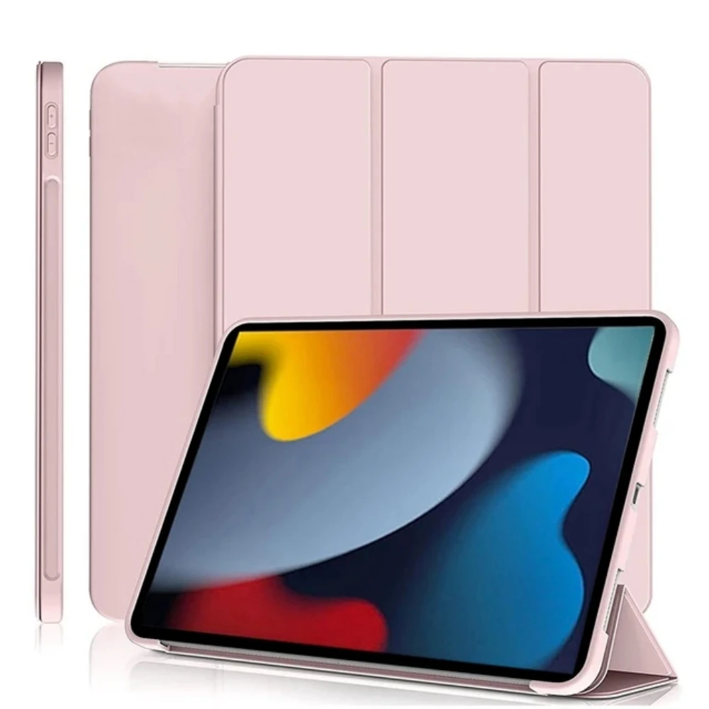 Tablet Case For iPad 10.2 7th 8th 9th Generation Protective Shell For iPad 10.2 2019 2020 2021 Smart Sleep and Awake UP Cover