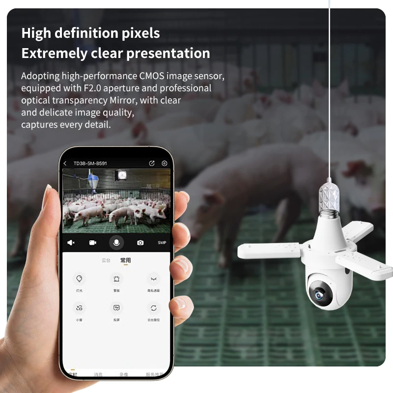 2MP 1080P 390Eyes/IPC360Home  APP E27 Lamp Holder PTZ IP Dome Camera Full Color AI Humanoid Detection Home Security CCTV Monitor