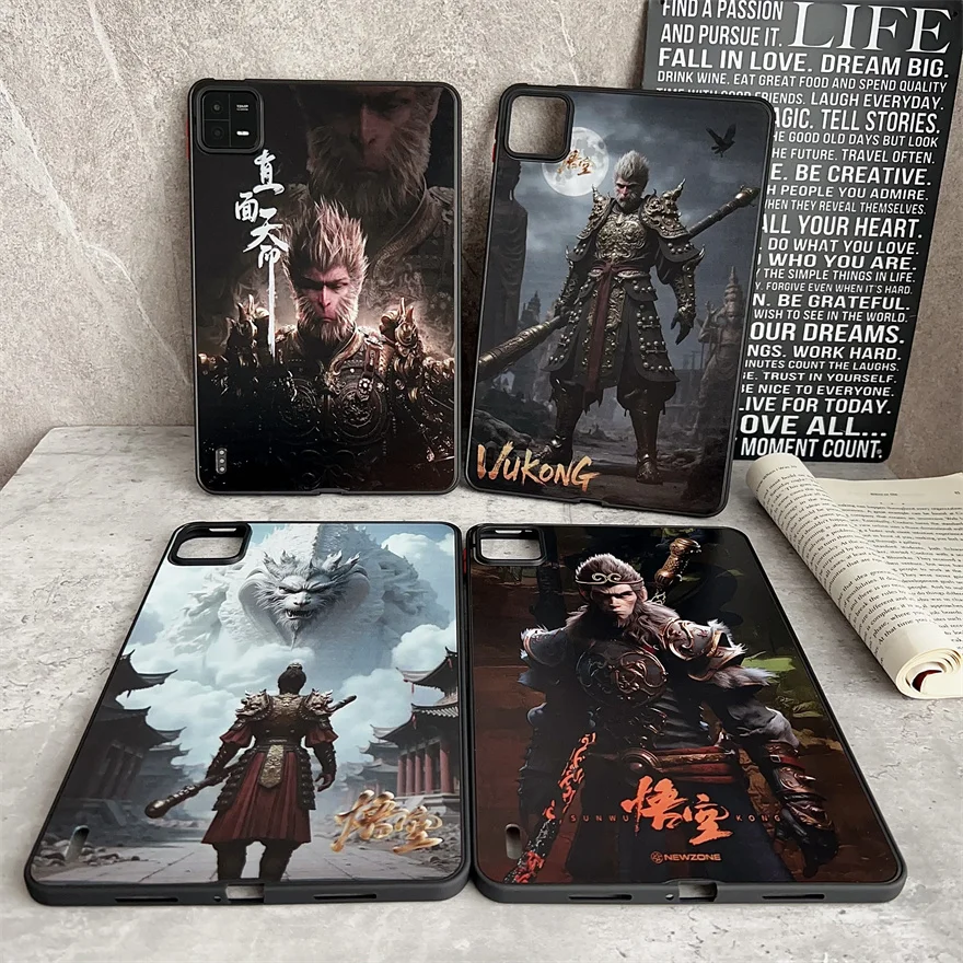 For Xiaomi Pad 6S Pro Case 12.4" Tablet Case Wukong Series PC+TPU Shockproof Protective Shell for Xiaomi Pad 6S Pro Cover Case