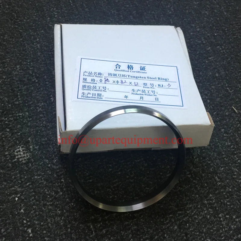 

90x82x12mm Double Sword Pad Printing Metal Rings Pad Printer Ink Cup Blade