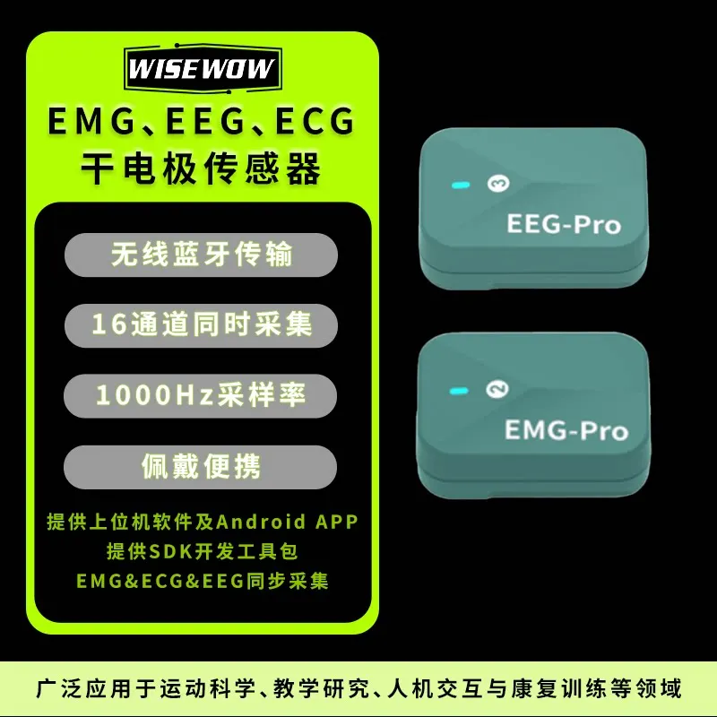 EMG EEG-PRO Wireless Sensor High-quality Equipment, Multimodal Physiological Kit