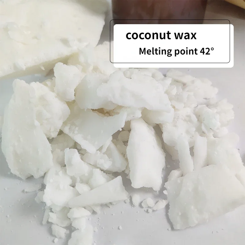 1000g Coconut Wax Aromatherapy Candle Material Low Temperature Massage Candle Diy Handmade Raw Material 42 Degree Vegetable Wax