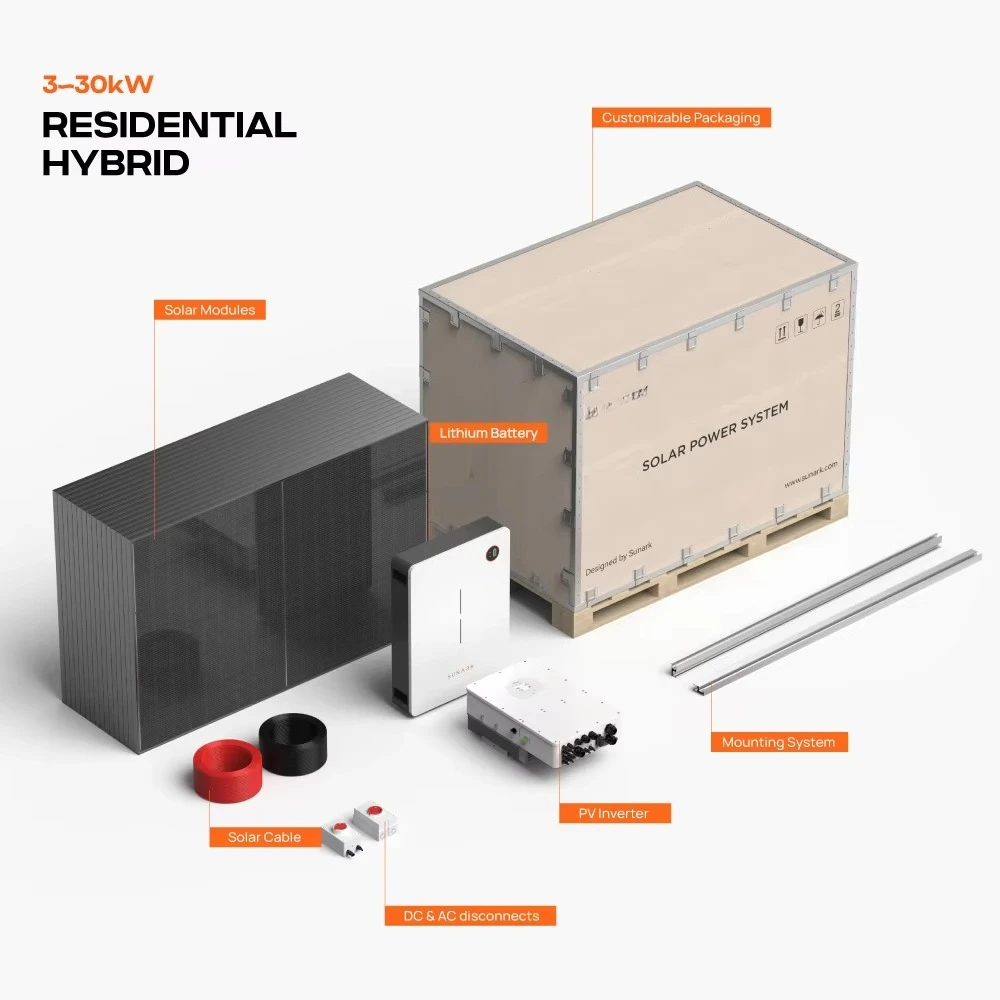 Sunevo 10kw خارج الشبكة نظام الطاقة الشمسية 5Kw 15Kw 20Kw 30Kw الهجين نظام لوحة الطاقة الشمسية الكاملة للمنزل #2