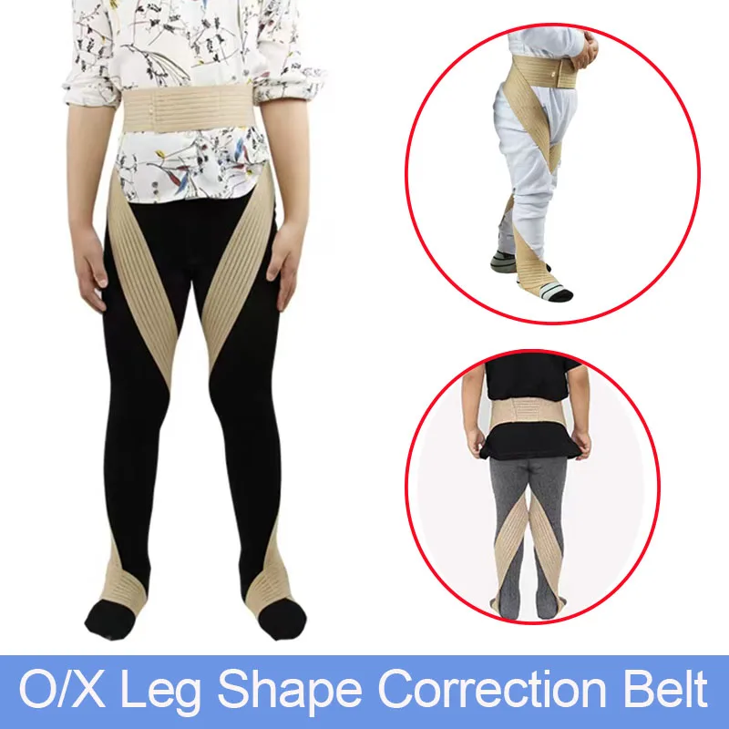 

1Set Kids Bow Type O/X Legs Correction Belts-Leg Foot Internal Rotation External Rotation Correction Belts Belt-Leg Bandage