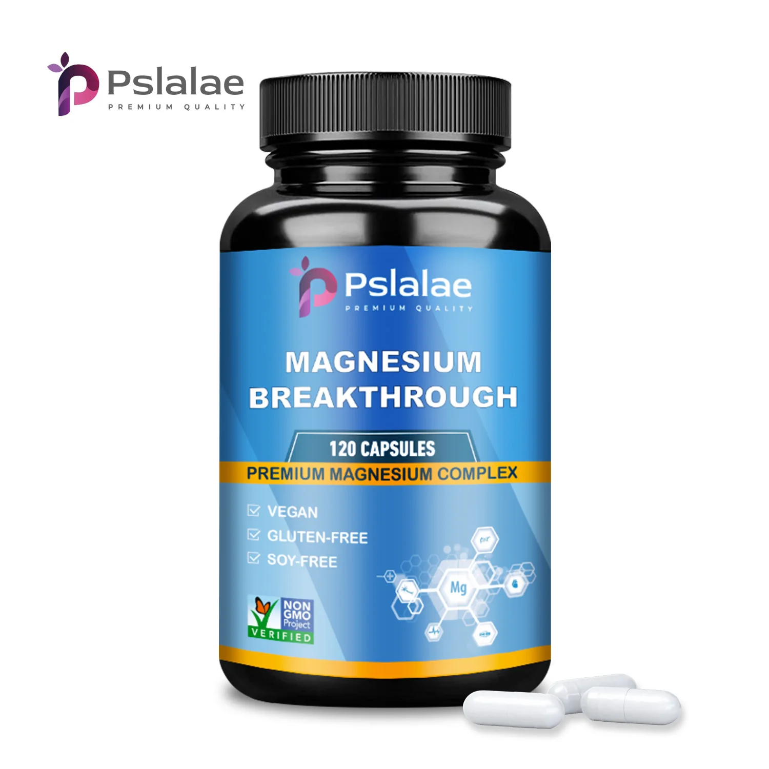 

Magnesium Complex - Supports Bone and Heart Health, Reduce Muscle Pain, Promote Muscle Growth, Boosts Energy