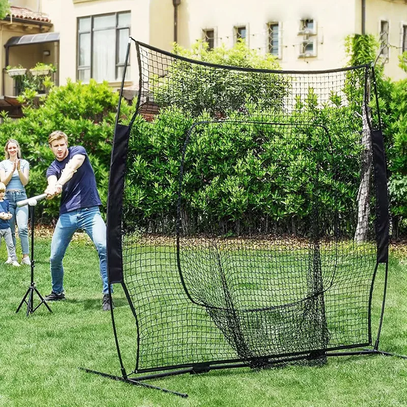 Portable Softball Strike Rebound Net Indoor Outdoor Baseball Softball Training Block Net