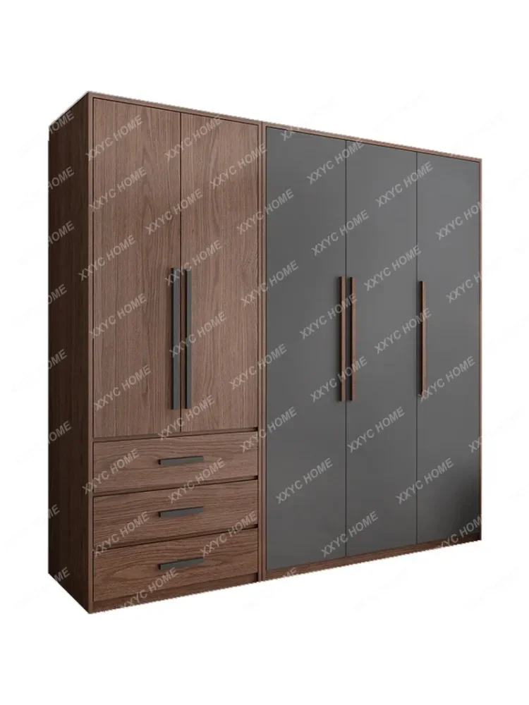 Y Black Modern Handles Wardrobes Design Eco Doorable Organizer Closet Wardrobe Bedroom Storage Clothes Armario Bedroom Furniture