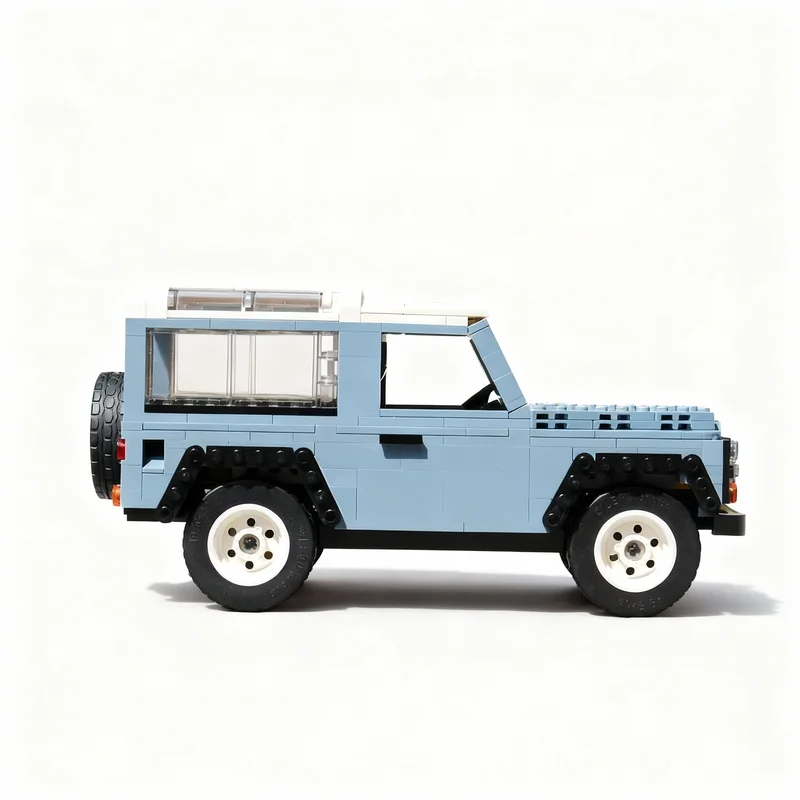 NEW 699PCS MOC Creative Model Land Rover Defender 90 Custom Building Blocks DIY Ideas Assembly Display Gift Decoration Home Set