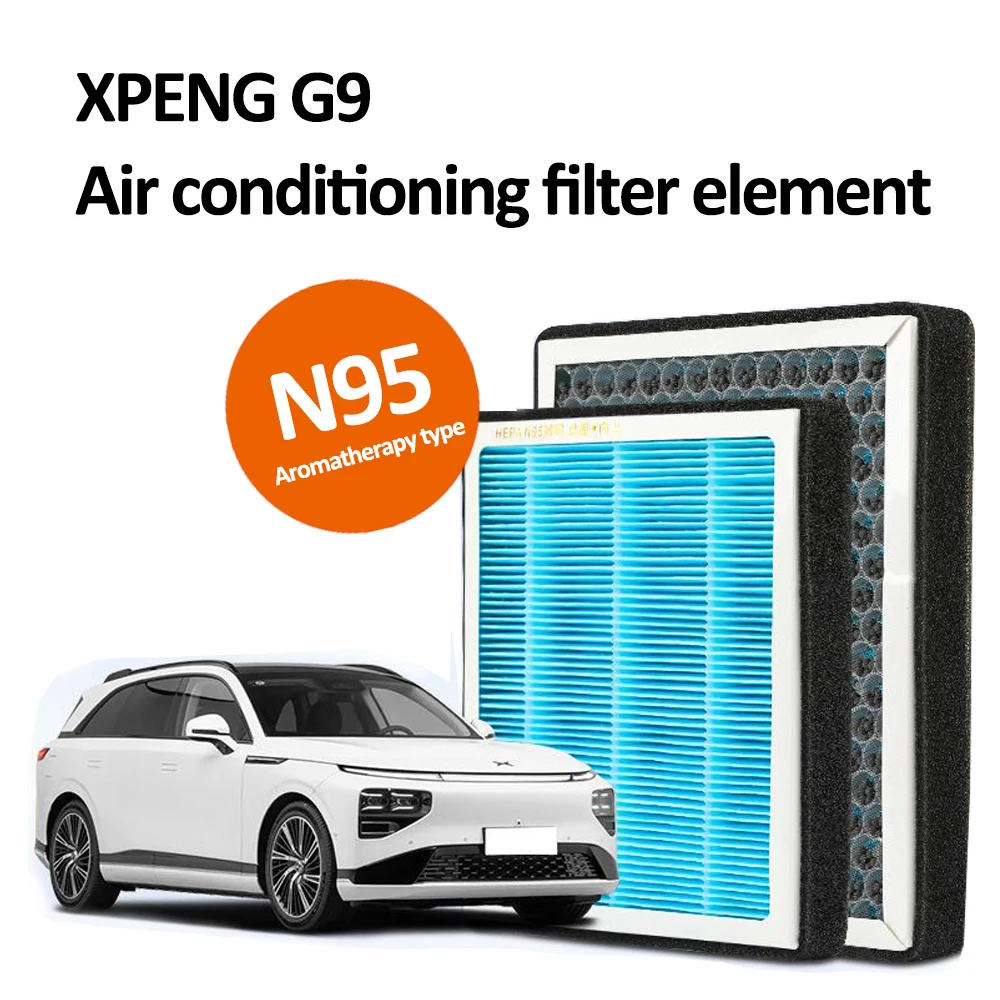 

For Xpeng G9 Air Conditioning Filter Cartridge Activated Carbon High-efficiency Filtration Anti Haze Air Filter Cartridge