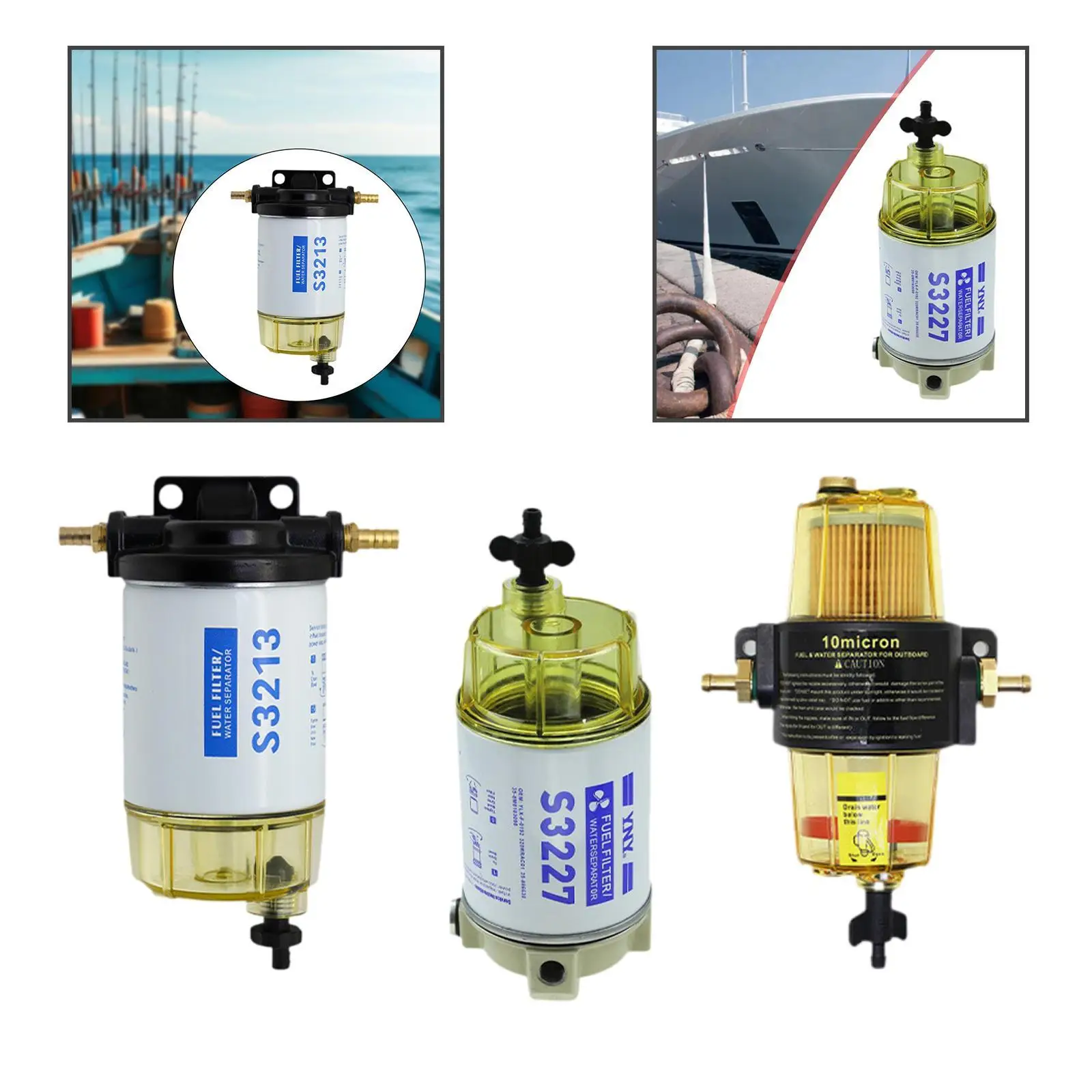 

35-60494-1 Сепаратор топливной воды Ремонт Техническое обслуживание Морские детали Подвесной двигатель