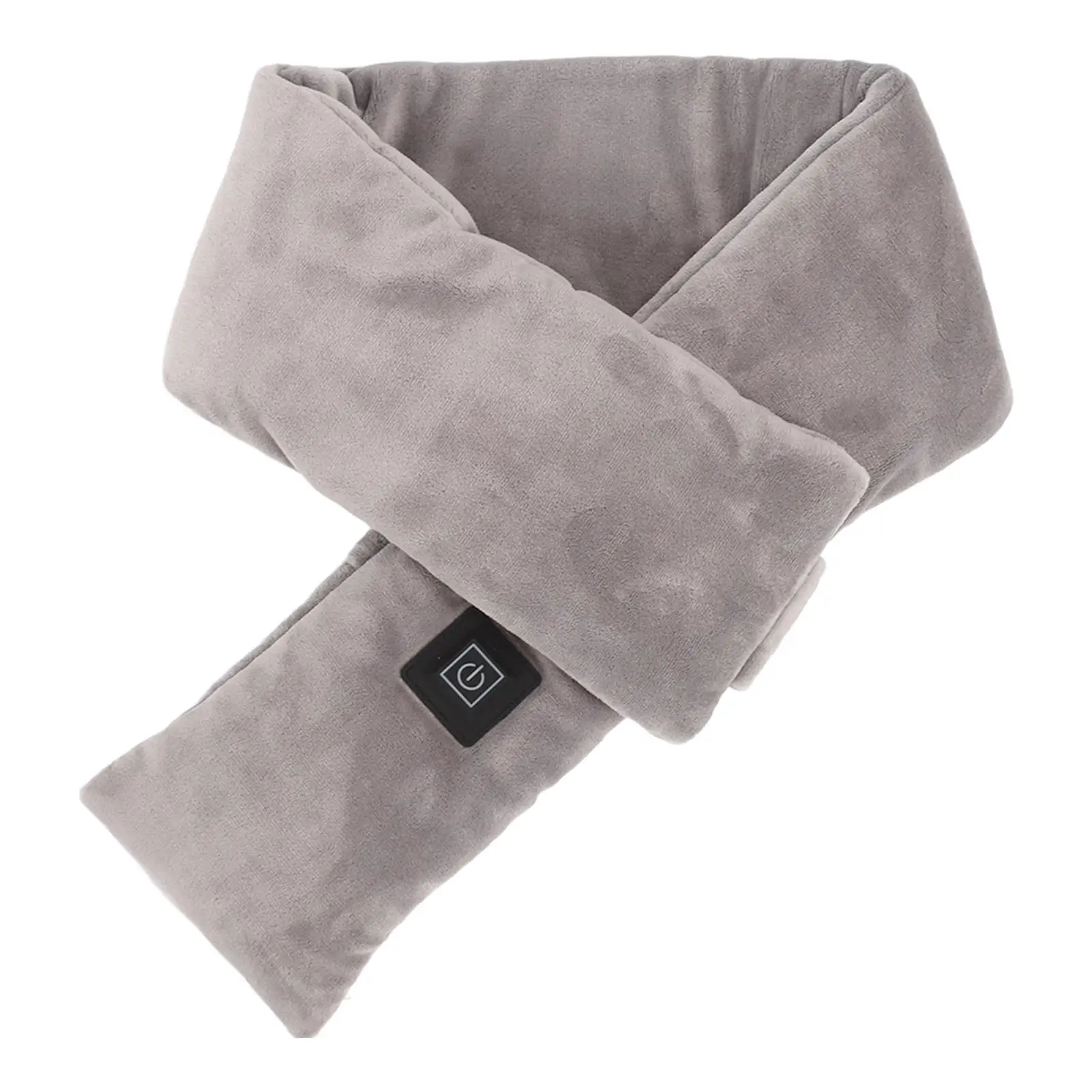 

Electric Heating for neck Wrap Double Sided Gold Mink Carbon Fiber Heated for neck Protector for Pain Relief and Comfort