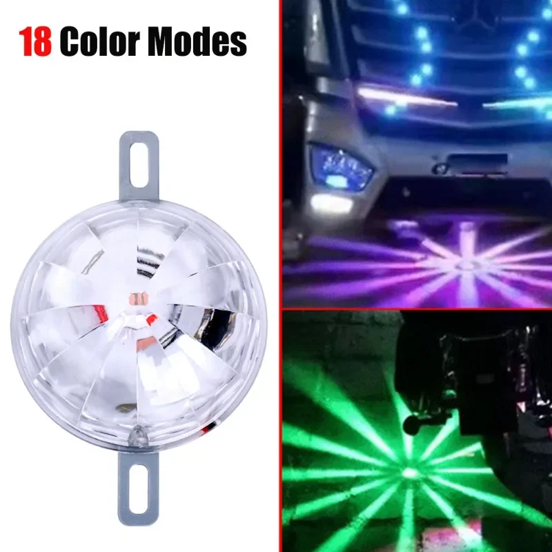 Anti Tailgating Car Chassis Lights Electric Car Motorcycle Car Anti-fog Lights 18 Modes Switching Prevent Rear-end Collision