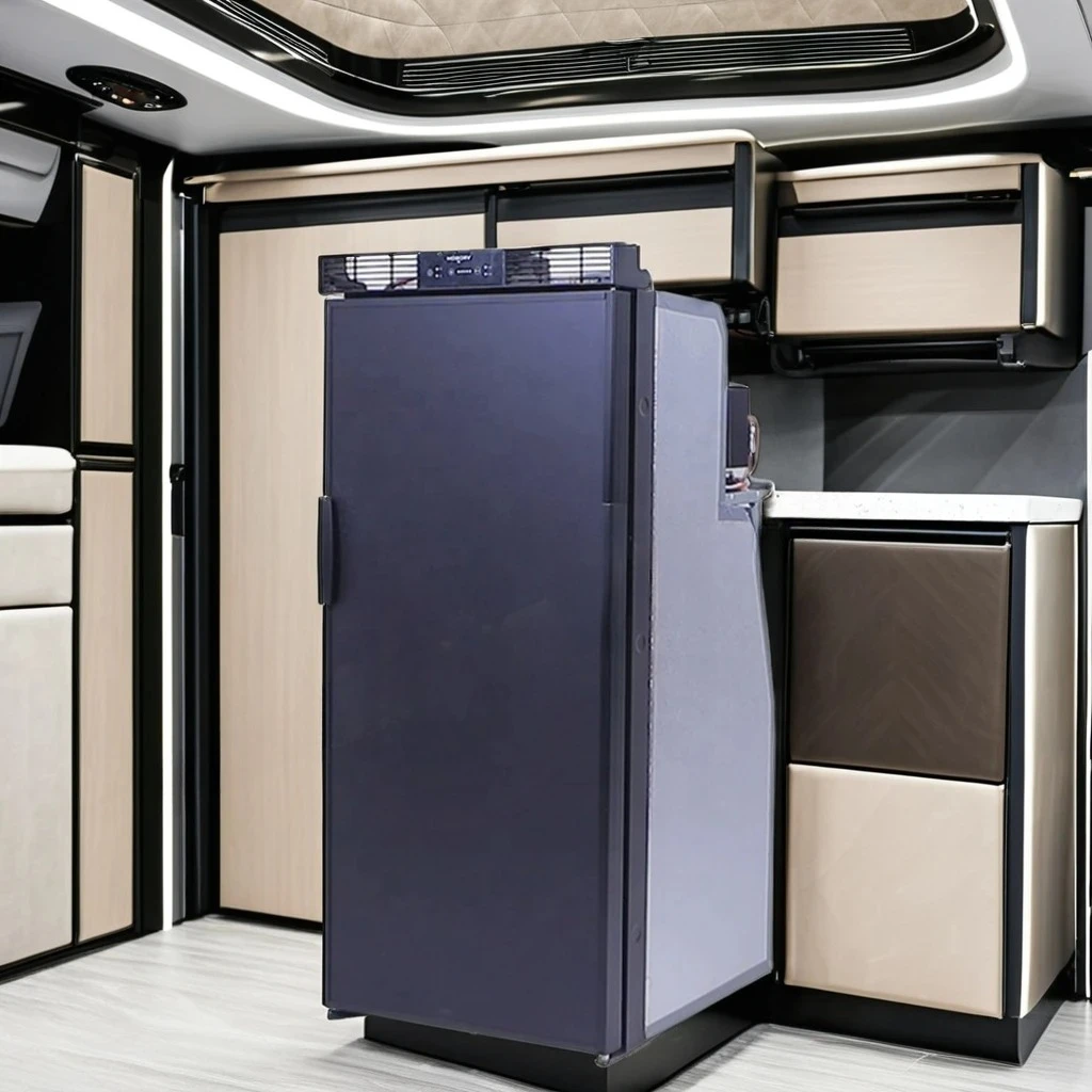 

MOTORHOME PART RV Appliances 12V DC Slim Compressor caravan Rv Fridge 92L SAA CE Certified Camper Van Refrigerator