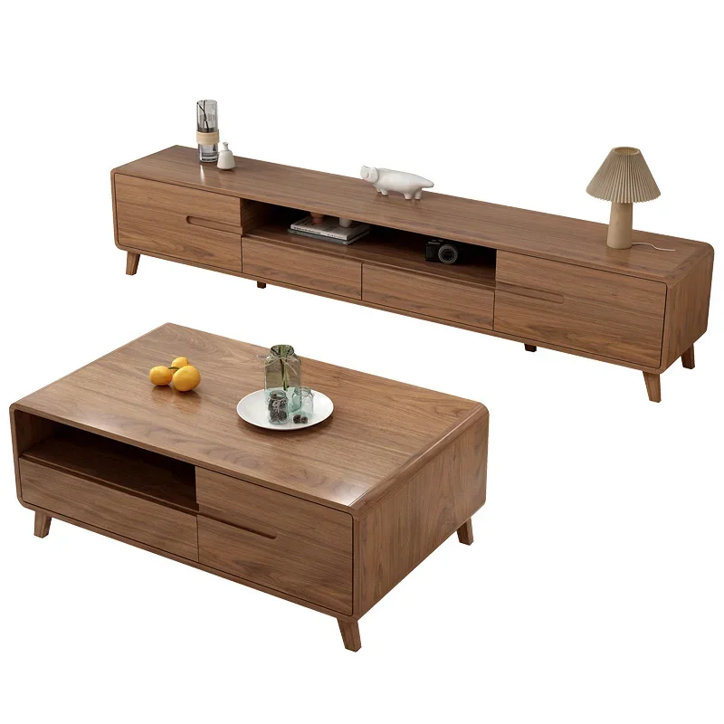 

For Wood Retro Tv Table Center Coffee Monitor Universal Designer Storage Organizer Tv Stands Cabinets Archivadores Replica