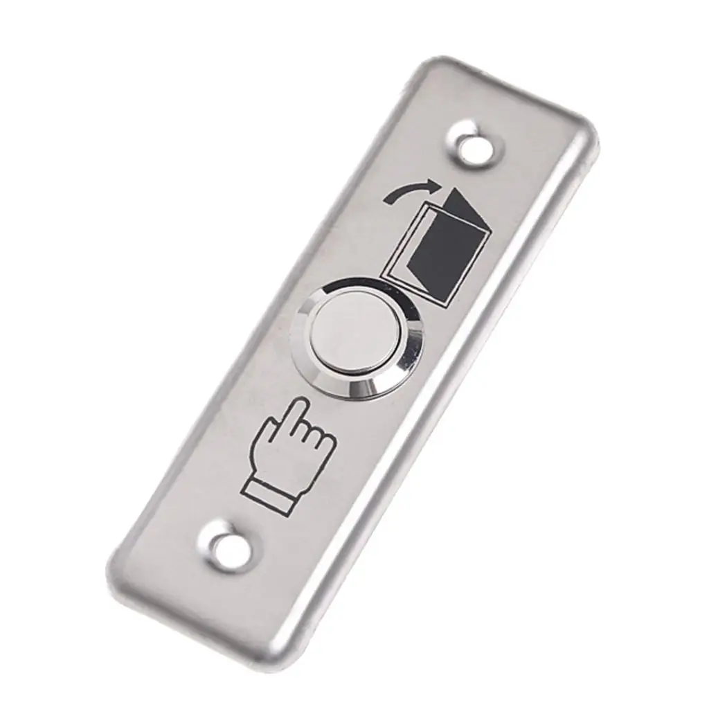 

3-4pack Stainless Steel Door Exit Push Release Button Switch