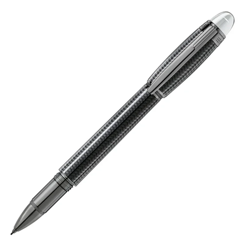 MB Gel Pen Charcoal Black Snake Pattern Carbon Fiber Young Line Signature Pen Office School Gift ball-point pen