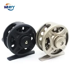 Ultra Light Plastic Winter Ice Fishing Reels Portable Fishing Raft Wheel Ice Fishing Vessel Wheel For Left / Right Hand Reel