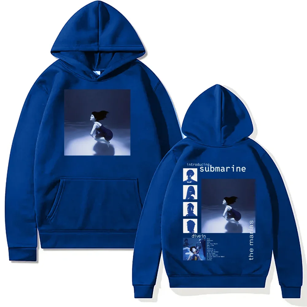 بلوفرات فرقة Marias The Marias Submarine ألبوم شعبي هوديس موضة المرأة البلوز للجنسين القطن ملابس كاجوال هودي