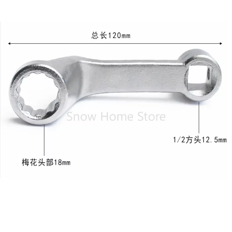 Quatro Roda Alinhamento Wrench, Camber Ajustar Tool, T10179, 18mm, Reparação Automóvel, 1PC