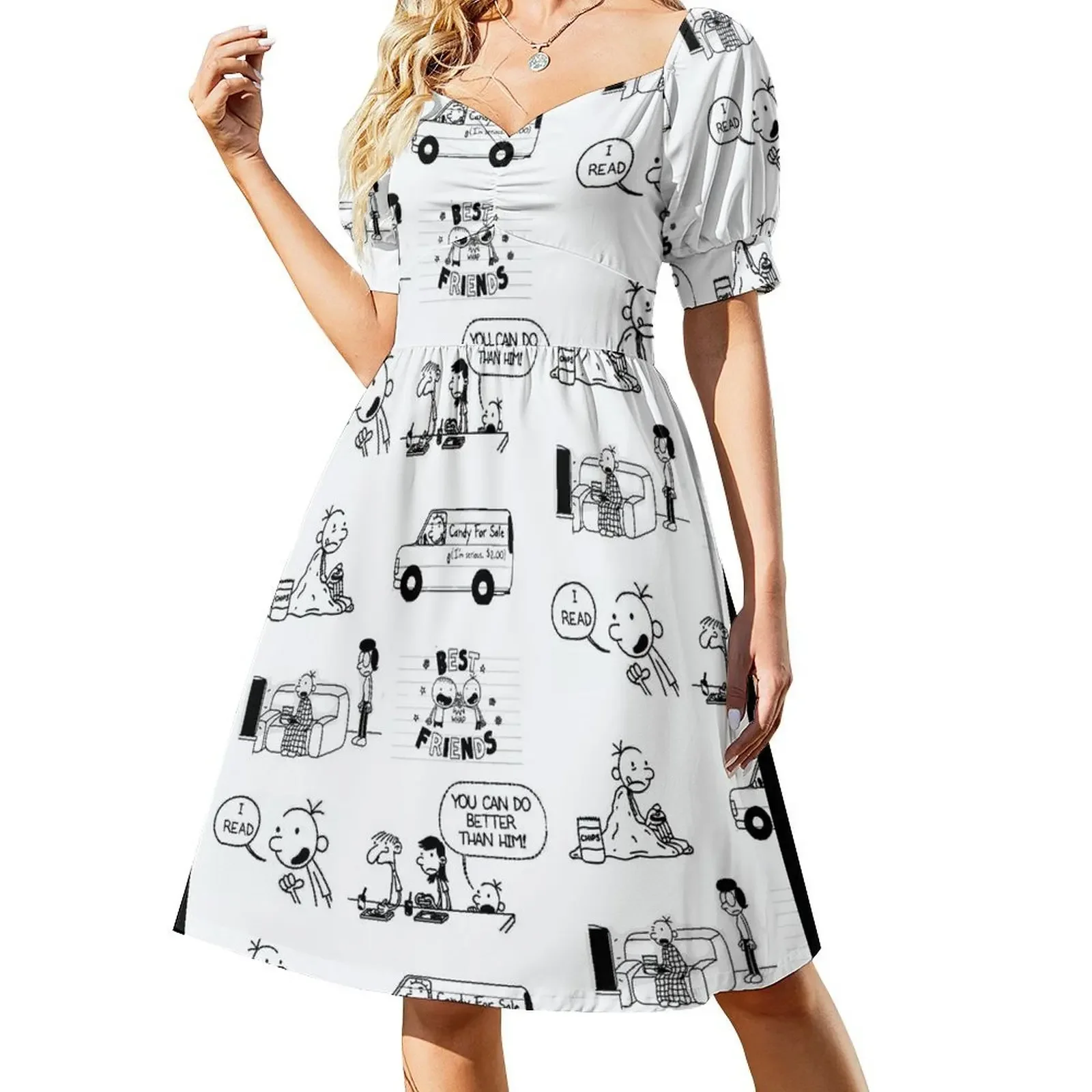 

Wimpy Kid Sleeveless Dress women long dresses Clothing Dress for pregnant women Dress