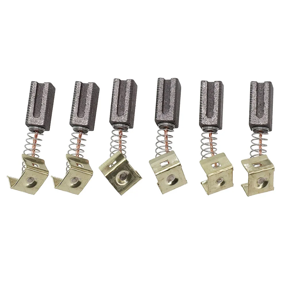 Optimize Power Tool Function Carbon Brushes Replacement for B&D Angle Grinders CD105 CD110 For CD115 KG900 6pcs