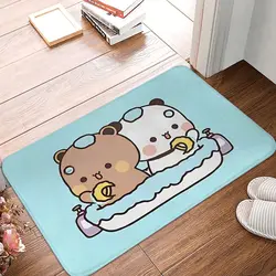 Take A Bath Bath Mat Bubu and Dudu Anime Protective Toilet Mat Kitchen Shower Door Non-slip Foot Mat Graphic Bathroom Carpet