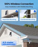 REOLINK 5MP Outdoor Wireless Security Cameras Dual-Band WiFi Battery Camera Smart Detection Solar IP Camera Home Hub Compatible 3