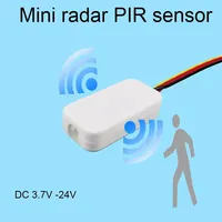 DC5V 12V Radar PIR Induction Switch Intelligent Human Body Sensor Indoor Automatic On/Off Switch customized