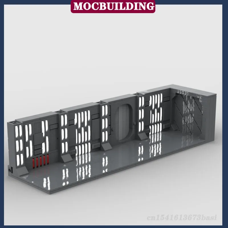 Space Wars Modular Corridor System Building Model Building Block Assembly MOC Movie Collection Toy Gift DIY