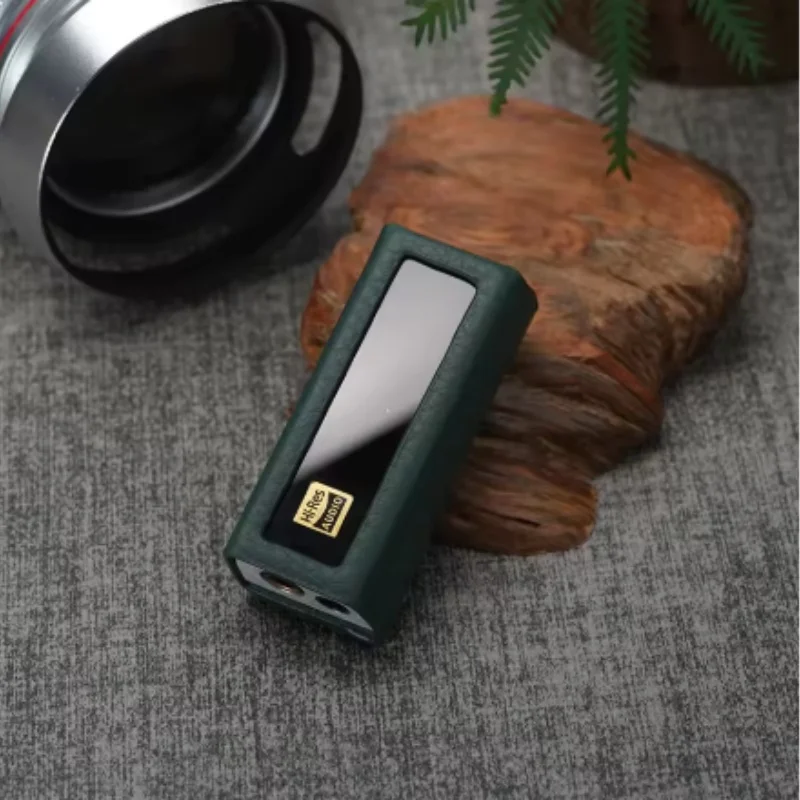 Skórzane etui IBasso do dekodera i wzmacniacza mobilnego IBasso DC04U DC04 Ultra Portable — zdjęcie produktu 4