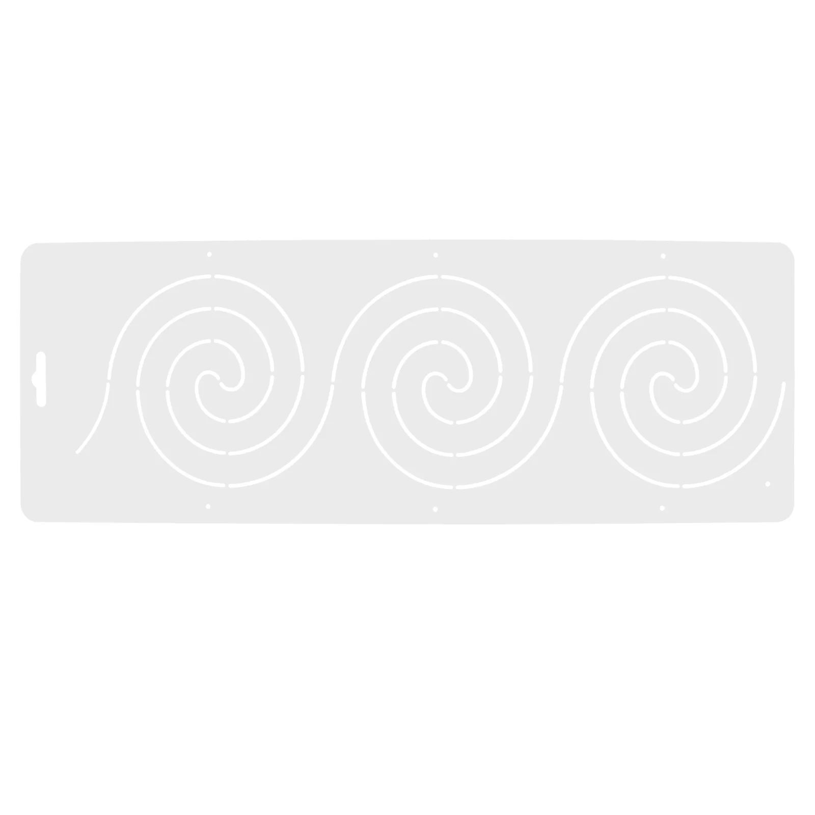 1pc Diy Quilting Template Ruler Smooth Edge Sewing Patchwork Craft Supplies Precision Cutting Tool Transparent Plastic Ruler