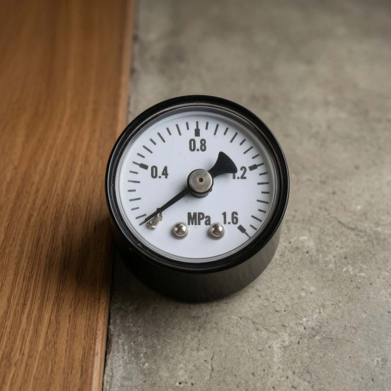 Medical Balloon Pressure Gauge Single Scale Axial Pressure Gauge Metal